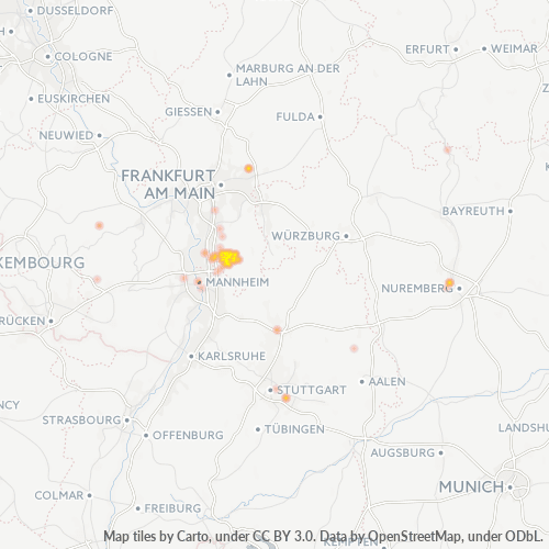 Business Heat Map for 6253