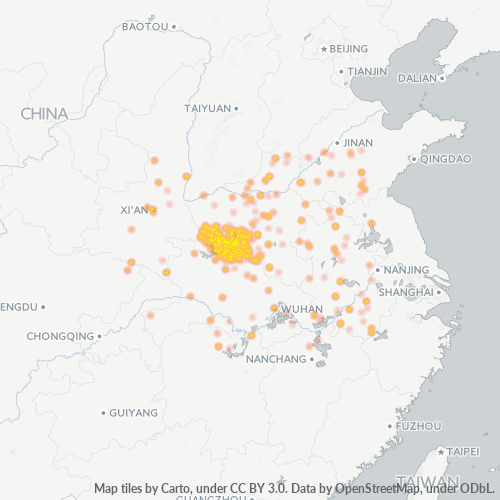 Heat Map ng Negosyo para sa 377