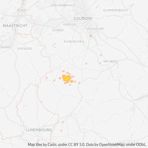 Business Heat Map for 6591