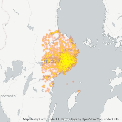 Heat Map ng Negosyo para sa 8
