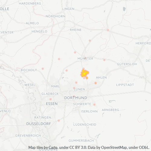 Business Heat Map for 2593