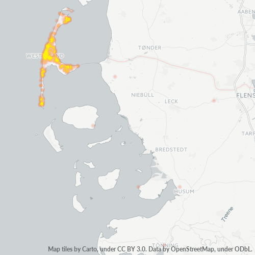 Business Heat Map for 4651