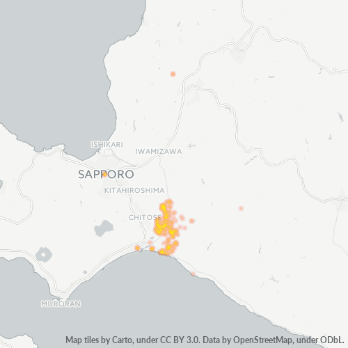 Business Heat Map for 1452