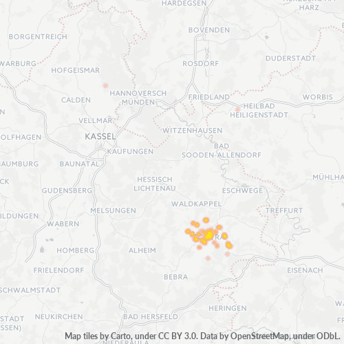 Business Heat Map for 5653