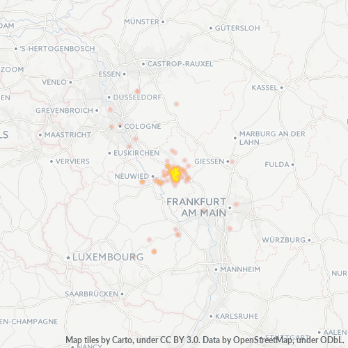 Business Heat Map for 2602