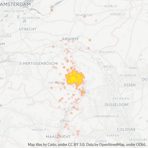 Business Heat Map for 478