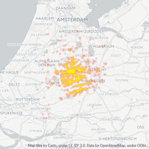 Business Heat Map for 348