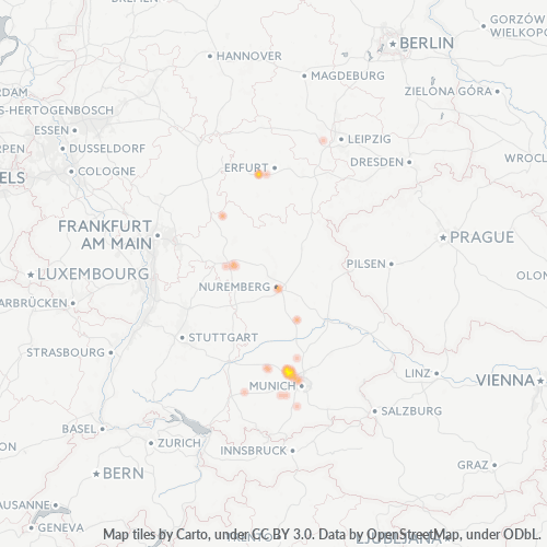 Business Heat Map for 8138