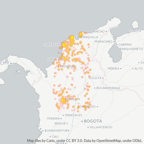 Business Heat Map for 5