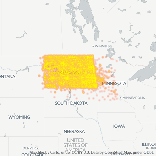 Business Heat Map for 701