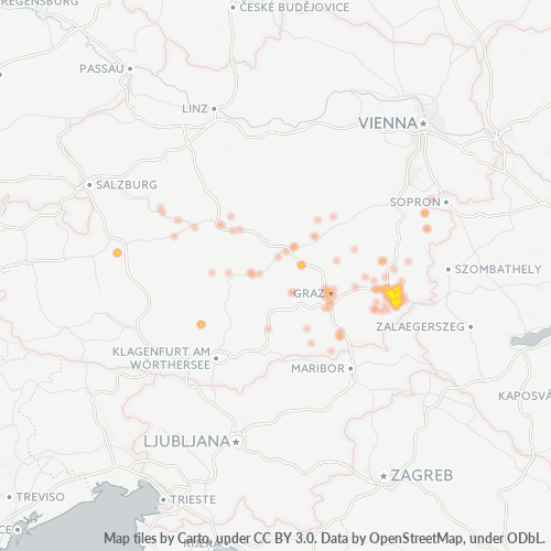 Business Heat Map for 3382