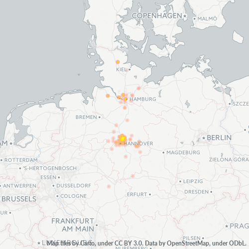 Business Heat Map for 5139
