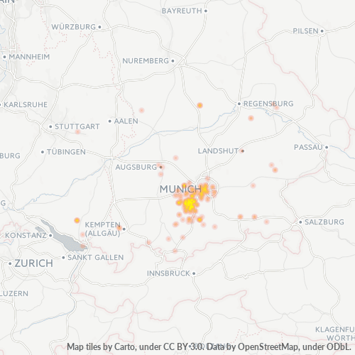 Business Heat Map for 8151