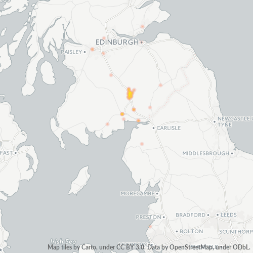 Business Heat Map for 1683