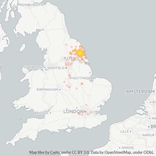 Business Heat Map for 1377