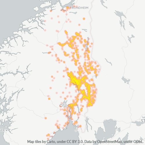 Heat Map ng Negosyo para sa 62