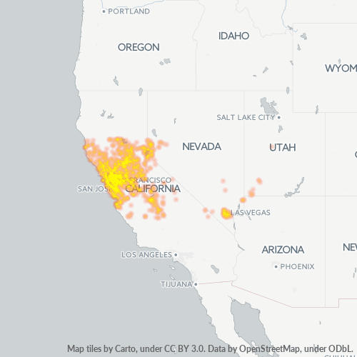 Business Heat Map for 925