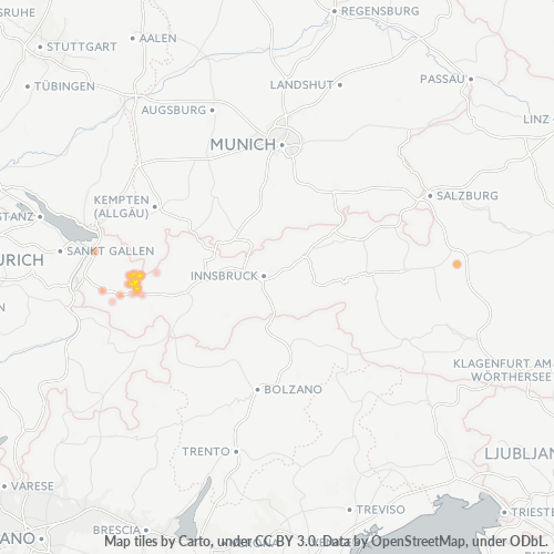 Business Heat Map for 5583