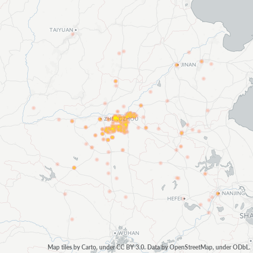Heat Map ng Negosyo para sa 378