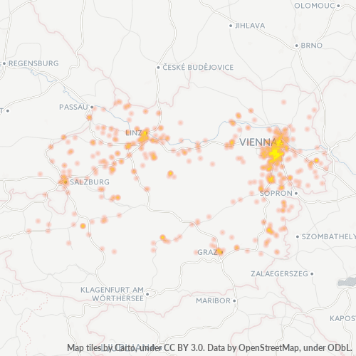 Heat Map ng Negosyo para sa 2236