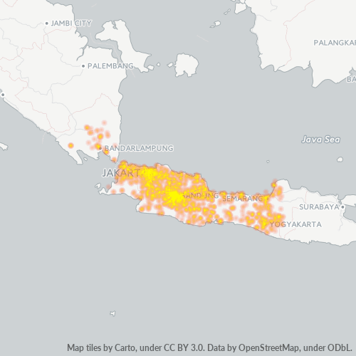 Heat Map ng Negosyo para sa 22