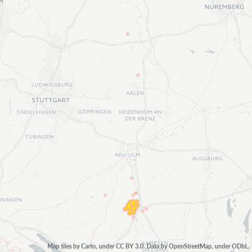 Heat Map ng Negosyo para sa 8395