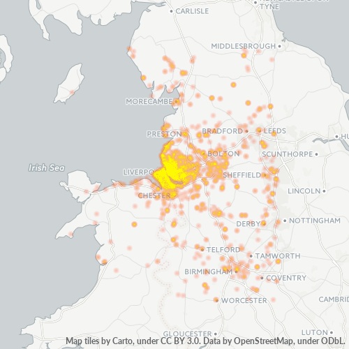 Heat Map ng Negosyo para sa 151