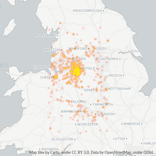Business Heat Map for 1625