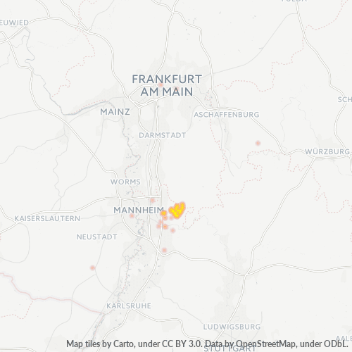 Business Heat Map for 6220