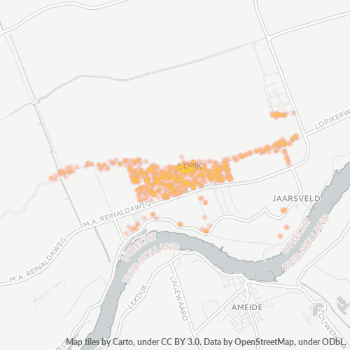 Dami ng Negosyo sa Postal Code 3411 - Lopik, Provincie Utrecht