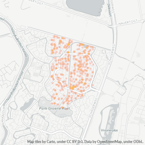 Dami ng Negosyo sa Postal Code 1827 - Alkmaar, Provincie Noord-Holland