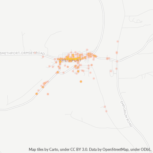 Mkusanyiko wa Biashara katika Posta 16749 - Smethport, Pennsylvania