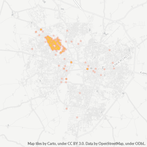Dami ng Negosyo sa Postal Code 390003 - Vadodara, Gujarat