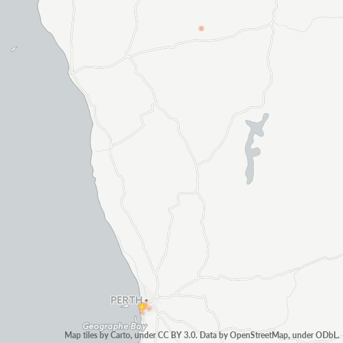 Dami ng Negosyo sa Postal Code 6157 - Bicton, Kanlurang Australya