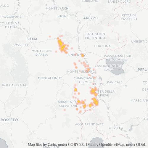Dami ng Negosyo sa Postal Code 53040 - Italya