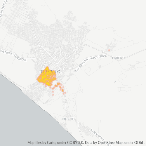 Dami ng Negosyo sa Postal Code 13008 - Trujillo, La Libertad