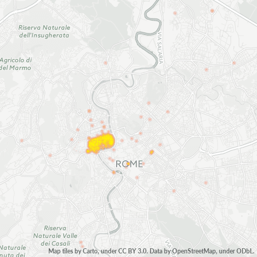 Dami ng Negosyo sa Postal Code 00193 - Roma, Lazio