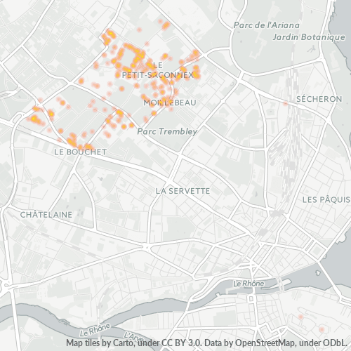 Dami ng Negosyo sa Postal Code 1209 - Geneva, Genève