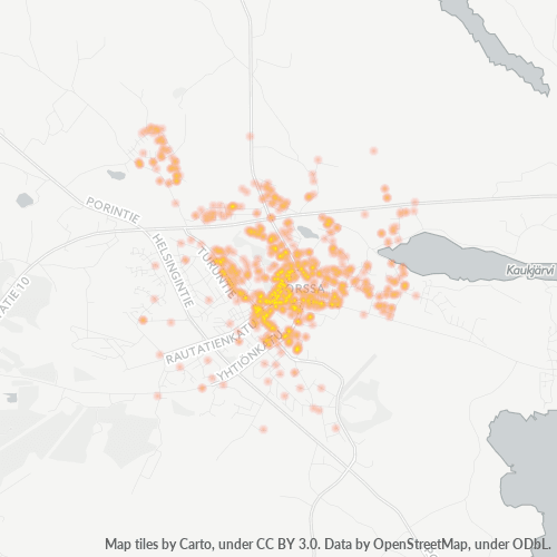 Dami ng Negosyo sa Postal Code 30100 - Forssa, Häme