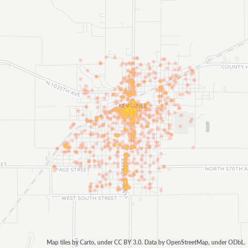 Mkusanyiko wa Biashara katika Posta 61443 - Illinois