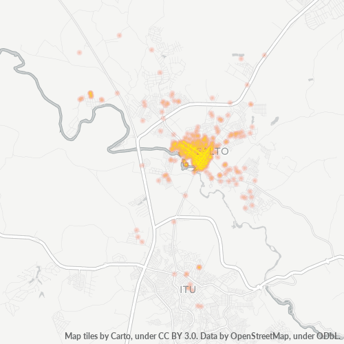 Dami ng Negosyo sa Postal Code 13320-000 - Salto, São Paulo
