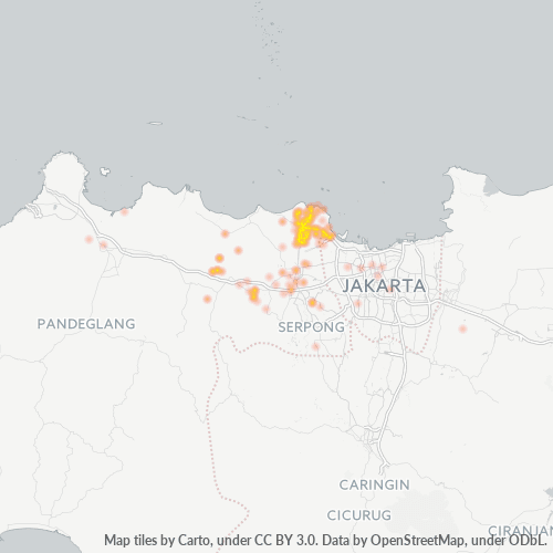 Dami ng Negosyo sa Postal Code 15510 - Tangerang, Banten