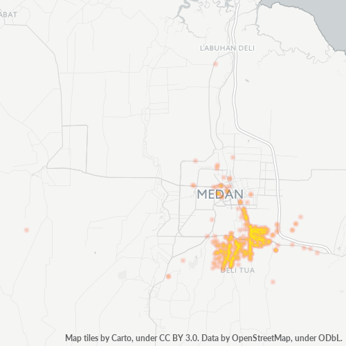 Dami ng Negosyo sa Postal Code 20147 - Medan, Sumatera Utara
