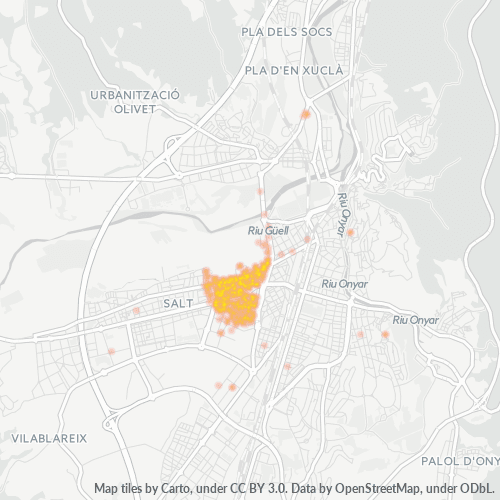 Dami ng Negosyo sa Postal Code 17006 - Girona, Katalunya