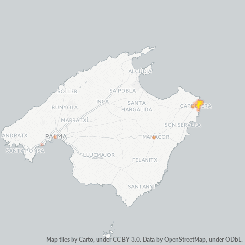Mkusanyiko wa Biashara katika Posta 07590 - Capdepera, Comunitat Autònoma de les Illes Balears