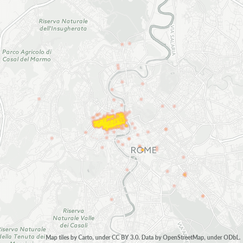 Dami ng Negosyo sa Postal Code 00192 - Roma, Lazio