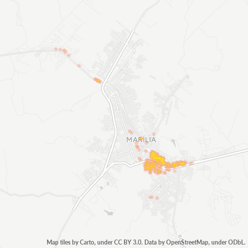 Dami ng Negosyo sa Postal Code 17519-000 - Marília, São Paulo