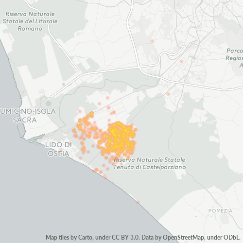 Dami ng Negosyo sa Postal Code 00124 - Roma, Lazio