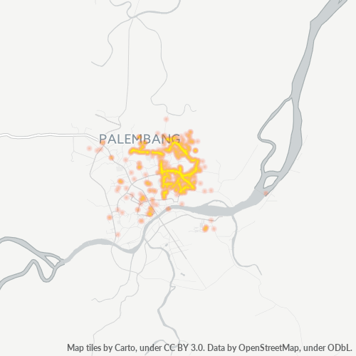 Dami ng Negosyo sa Postal Code 30163 - Palembang, Sumatera Selatan