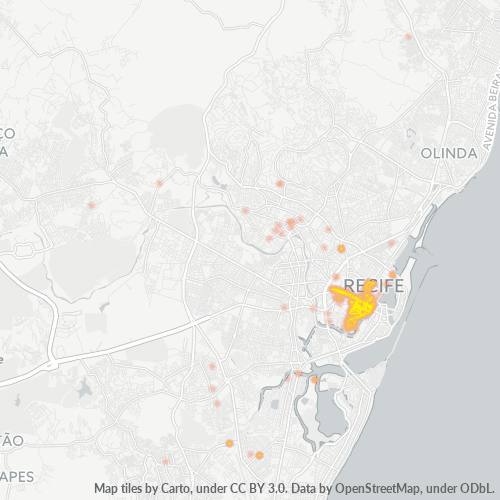 Dami ng Negosyo sa Postal Code 50060-000 - Recife, Pernambuco